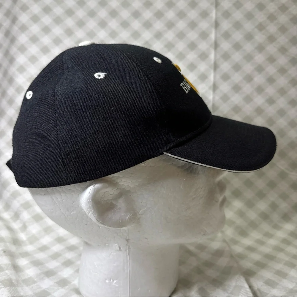 Pittsburgh Steelers Big Ben Roethlisberger ￼Hat #7 NFL Snapback Black Adjustable